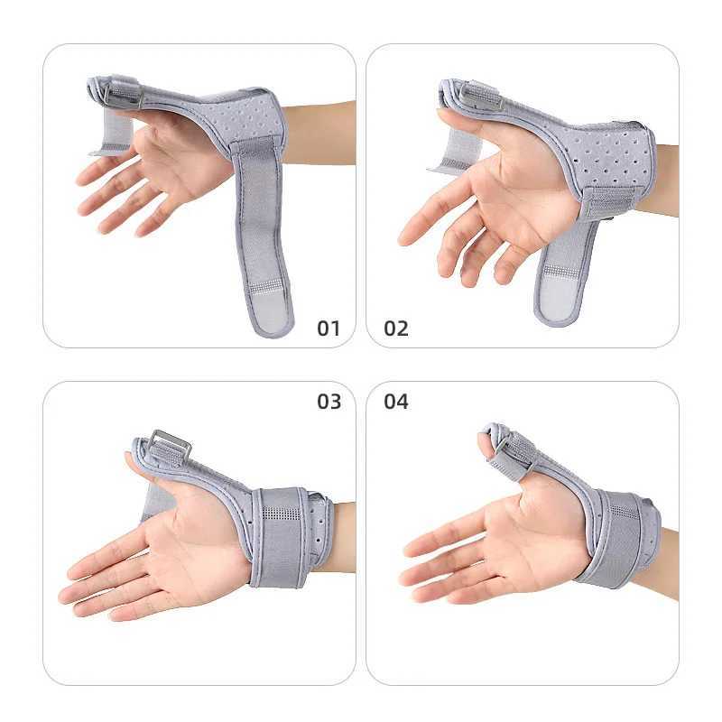 Wrist Support 1pcs Adjustable Thumb Spica Splint Finger Holder Stable Breathable Pain Relief Thumb Wrist Stabilizer For Carpal Tunnel Sprains z240913