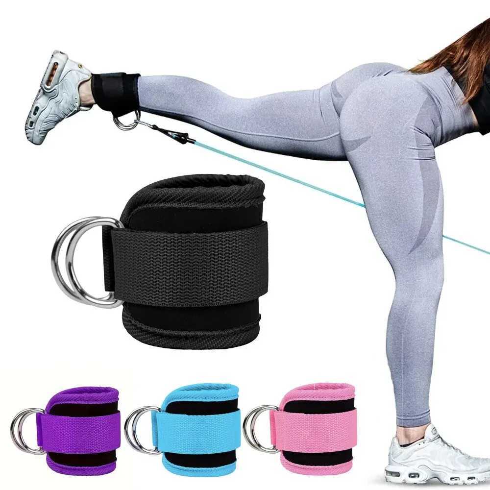 Fitness Ankle Strap for Cable Machines Padded Ankle Attachment for Leg and Glute Gym Ankle Cuff Booty Hip Kickbacks Exercises Y240914
