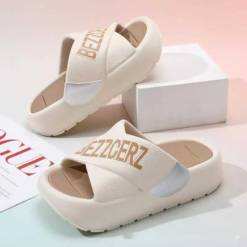 2024 Spring/Summer New Womens High Heels EVA Thick soled Slippers Womens SandalsXJ250326