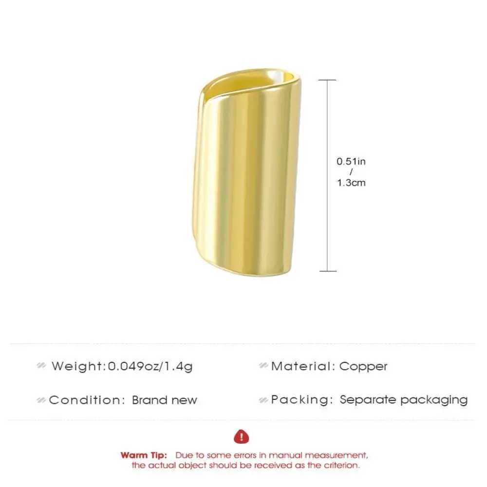 Long Tube Clip Earring Men Non-Piercing Ear Bone Clip On Earring for Women Fake Ear Cuff Helix Tragus Piercing JewelryX240913