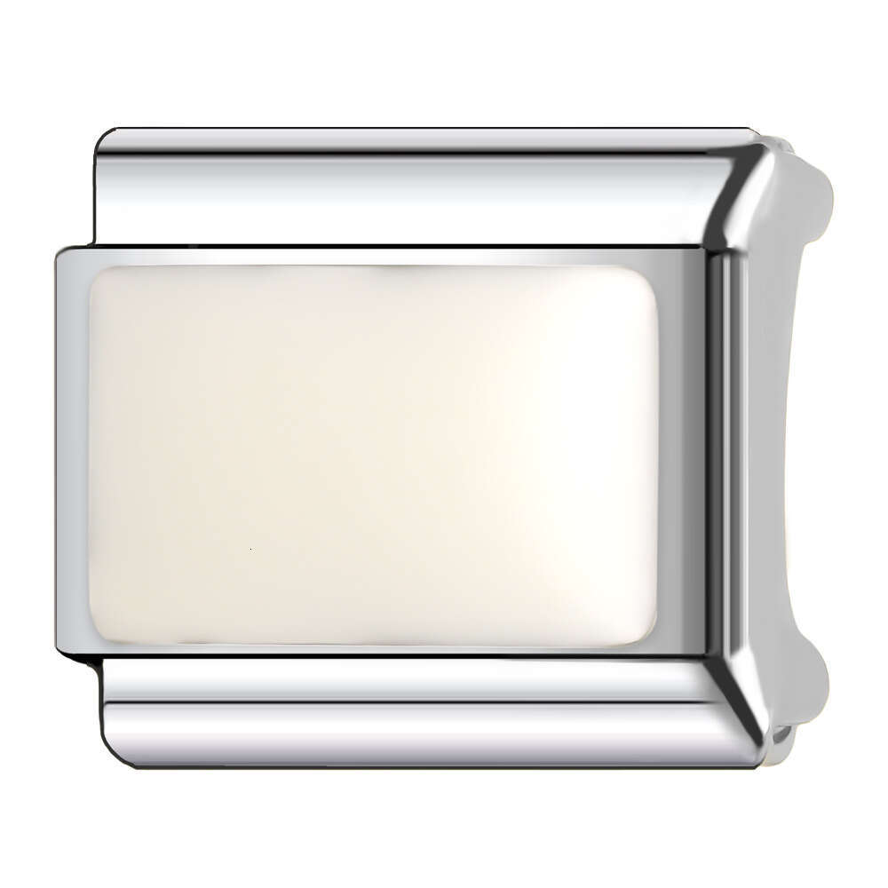 New Women's Gift colour Bead Italian Charms Links Bangle Beads Fit 9mm Stainless Steel Bracelet Making DIY For Women Fashion Jewelry