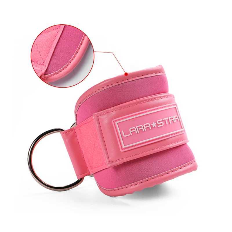 PU Leather Ankle Buckle For Gym Injury Protective Pad Adjustable Accessories Hip Training Gantry Leg Strength Training Strap Y240913