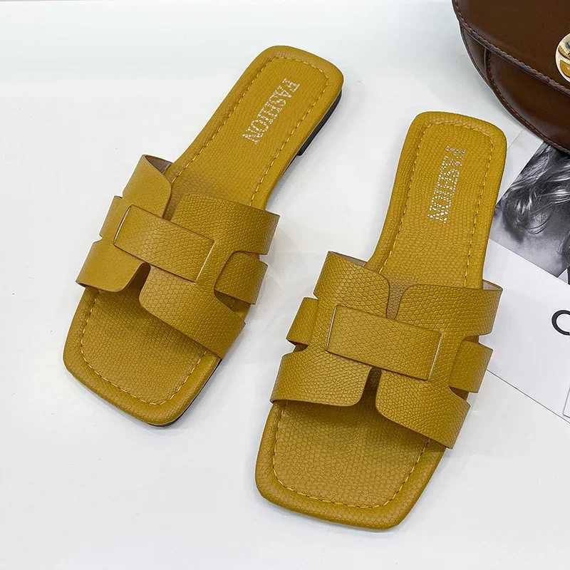 Summer Sliding Shoes for Women High Quality Sliding Sandals for Women New Fi Design for Beach Flat Shoes for WomenXJ250326