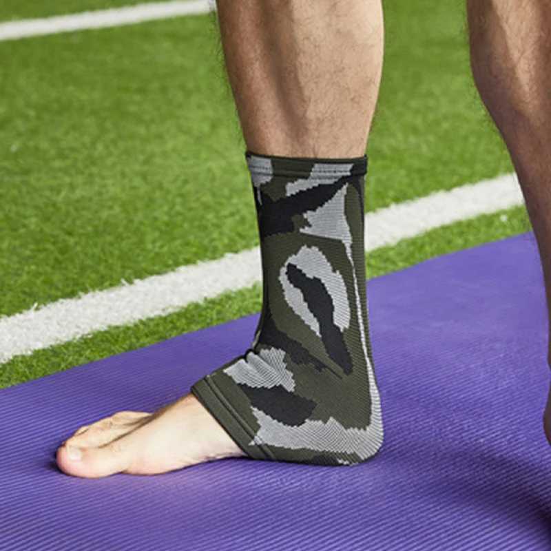 Women Men Camouflage Sports Safety Ankle Support Compression Ankle Brace Injury Recovery Joint Pain Ankle Protection Y240913