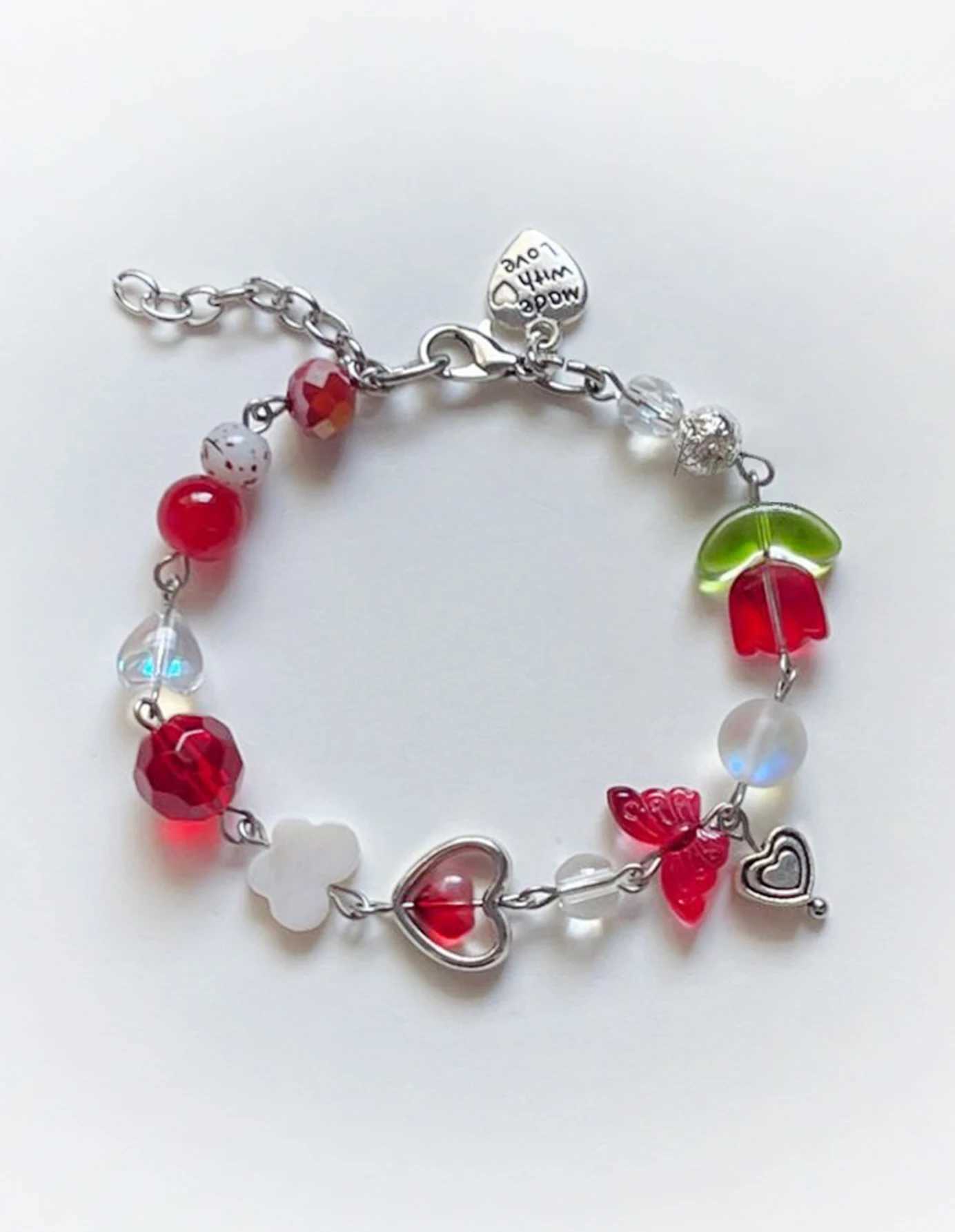 1Pc Exquisite Fruit Star Y2K Fashion Cute Handmade Bead Bracelet Womens Party Ball Gift W240913