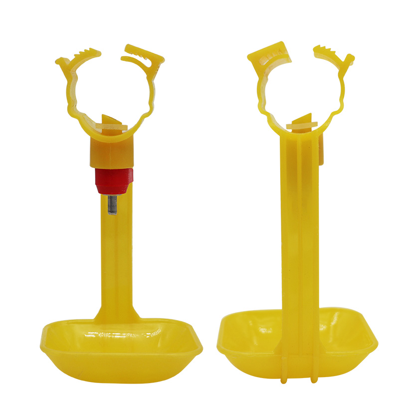 4pcs Poultry Waterer Drinking Cups For Chicken Automatic Drinker Nipple For 25mm Pipes Ball Nipple Poultry Feeding Waterer