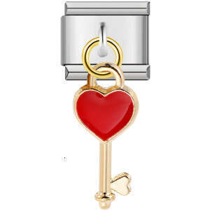 Hot Sell Hook Pendant Bead DIY Elastic Enamel Splicing Bracelet Italian Charm Links Fit 9Mm Bracelet Jewelry DIY Making Gifts