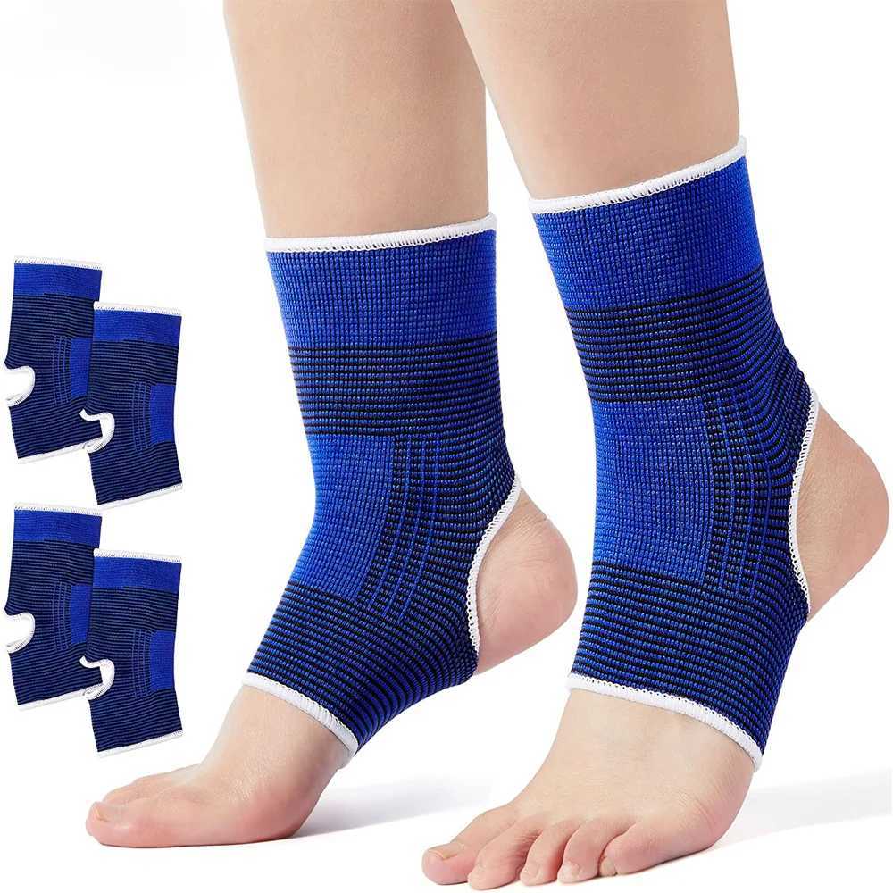 1/2pcs Super Soft Ankle Support Protection Gym Running Protection Foot Bandage Elastic Ankle Brace Guard Sport Fitness Support Y240913