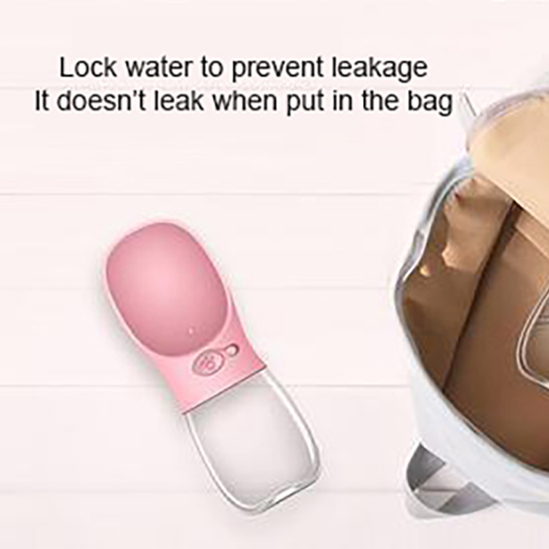 free shipping Portable Outdoor Drinking Water Small Medium Large Dog Leakage-Proof Bottle Dogs Accessories