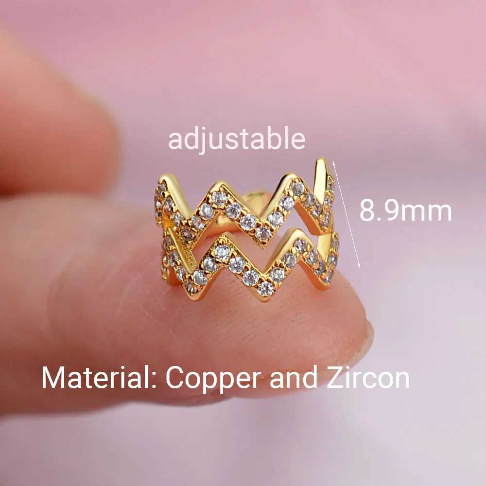 1Piece Crystal CZ Clip On Earring EarCuff Without Piercing Helix Cartilage Ear Clip Ear Wrap Earrings Women Teen CuffsX240913