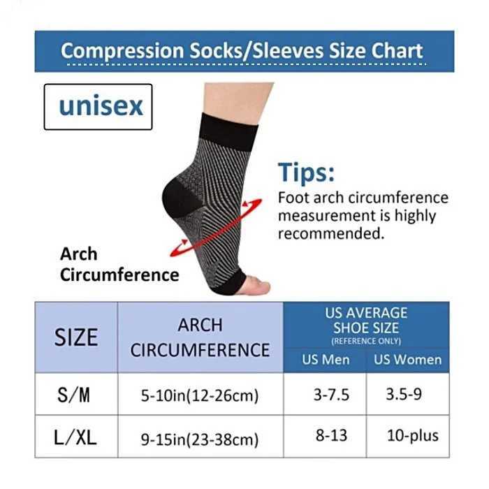 Ankle Protector Sports Safety Plantar Fasciitis Woman Foot Protection Neuropathy Compression Socks Ankel Support for Men Man Y240913