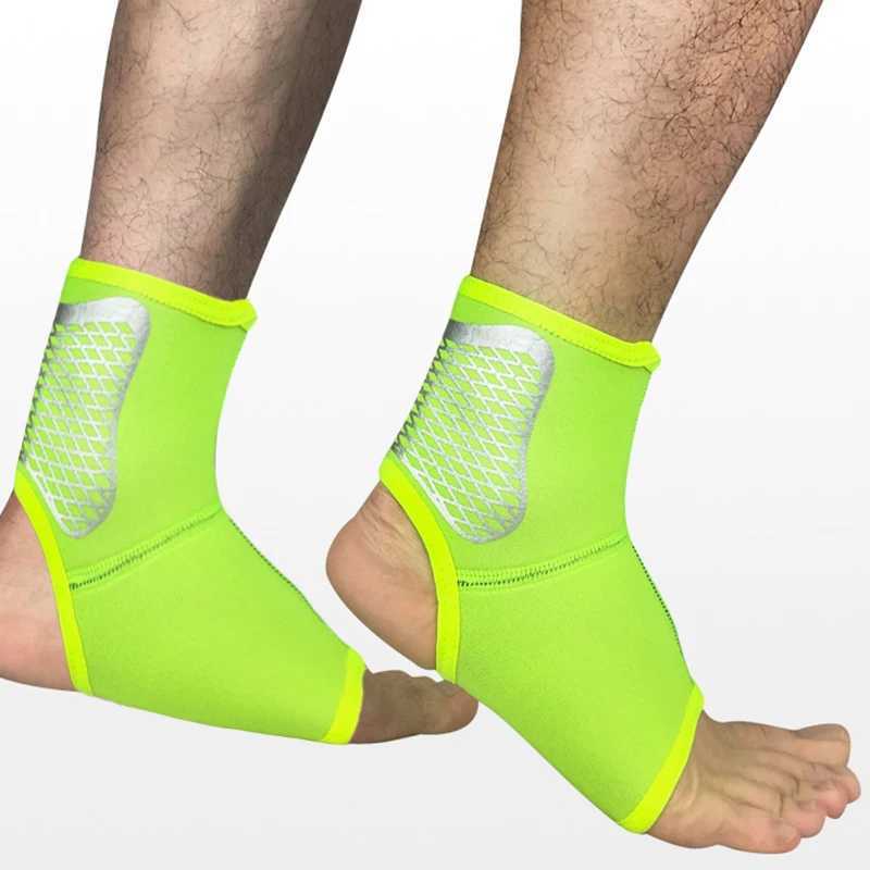 1 pc Ankle Support Brace Elastic Protection Foot Bandage Sprain Prevention Sport Fitness Cycling Basketball Guard Band Y240913