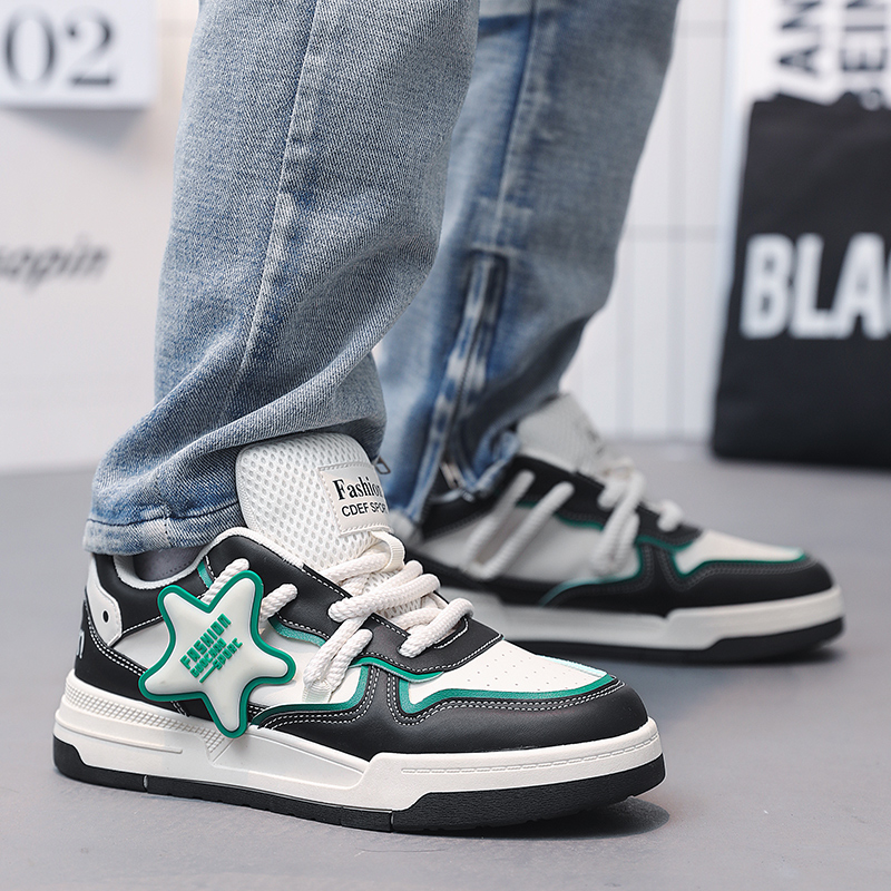 Mens 2024 Running Breathable Skateboard Shoes Chunky Comfy Soft Casual Sneakers Men Tenis Mascuo Footwear Male 5d09