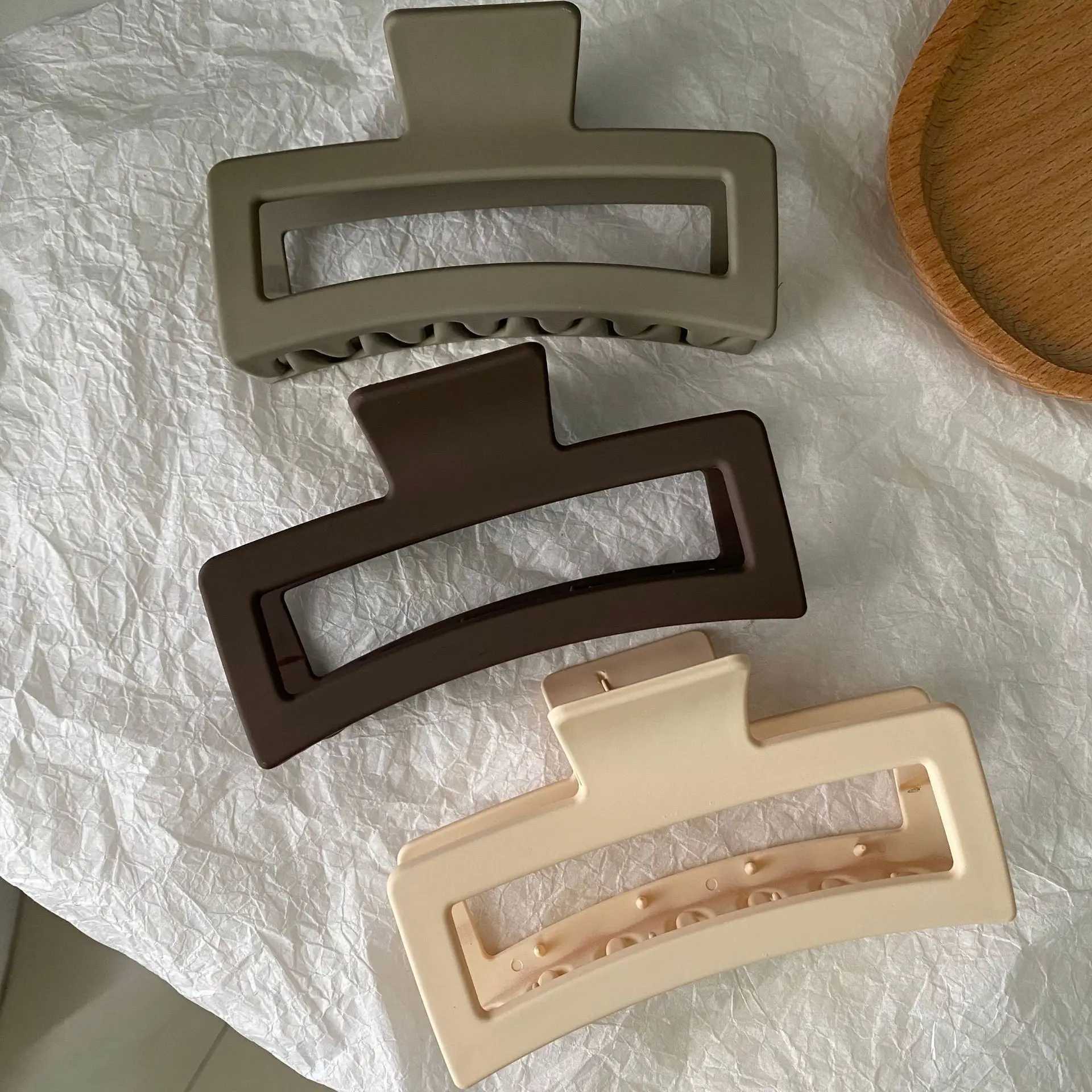 Muweordy 13cm(5.12inch) Large Size Hairpin Crab Vintage Hair Claws Trendy Hair Clip Hair Accessories For Woman With Thick HairX240912