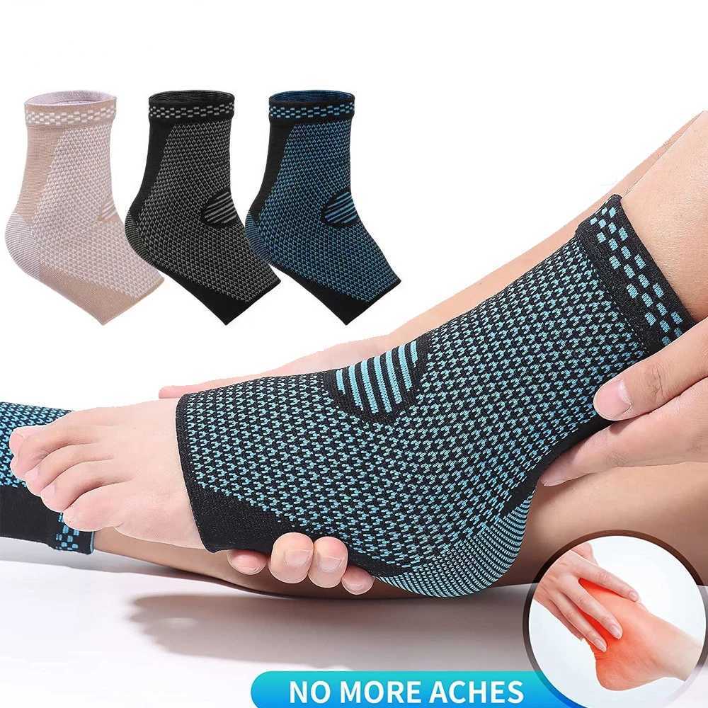 1Pair Sports Ankle support brace Compression Sleeve Plantar Fasciitis Sock for Achilles Tendonitis Joint Pain Swelling Heel Spur Y240913