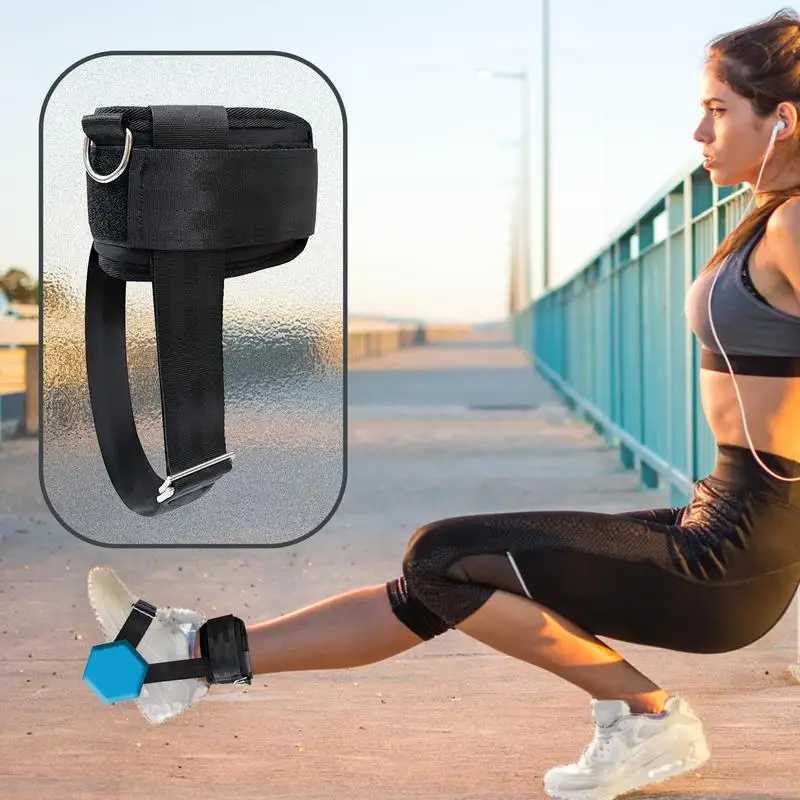 Dumbbell Ankle Strap Adjustable Ankle Weights Strap For Men Adjustable Weight Dumbbell Ankle Straps Portable Ankle Straps Legs Y240913