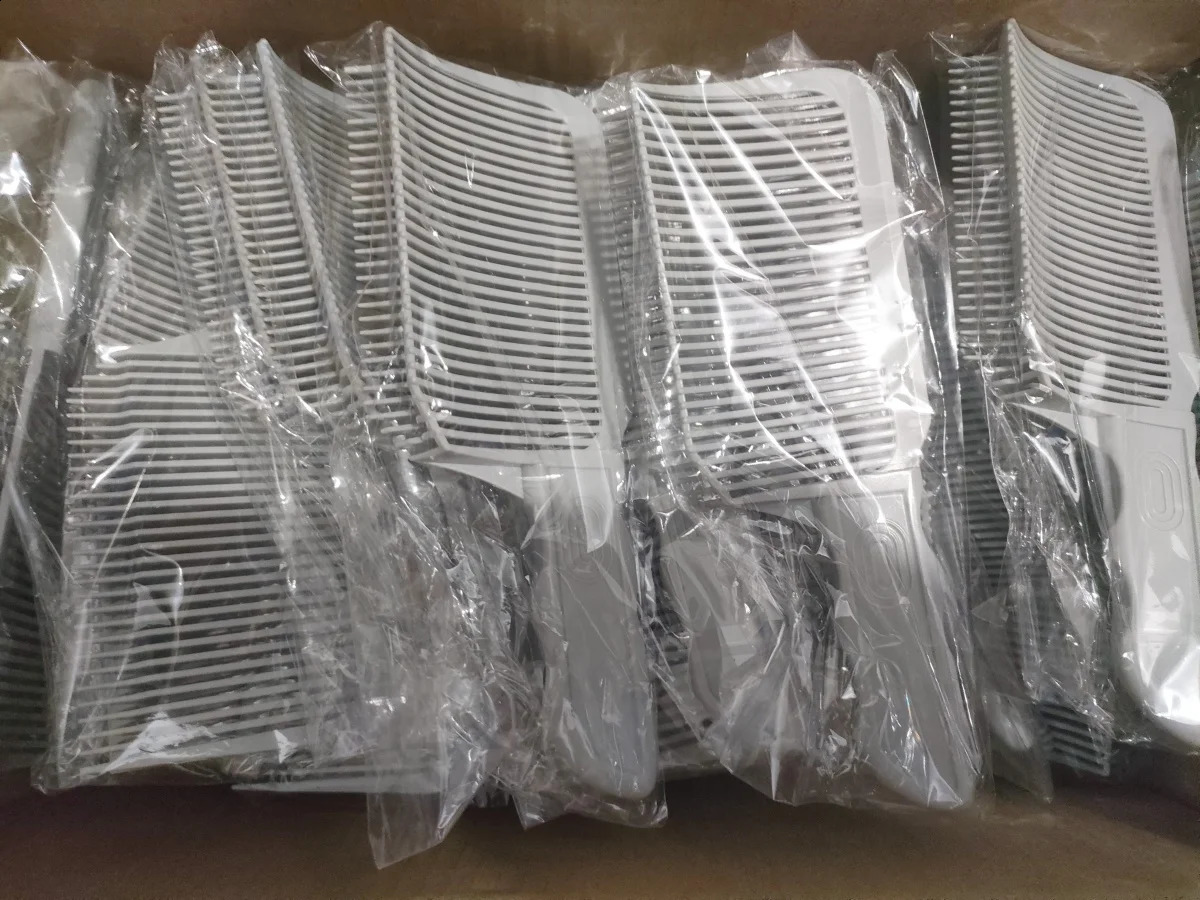 Professional Barber Fading Comb Blending Clipper Hair Cutting Fade Combs Arc n Positioning Brush 240911