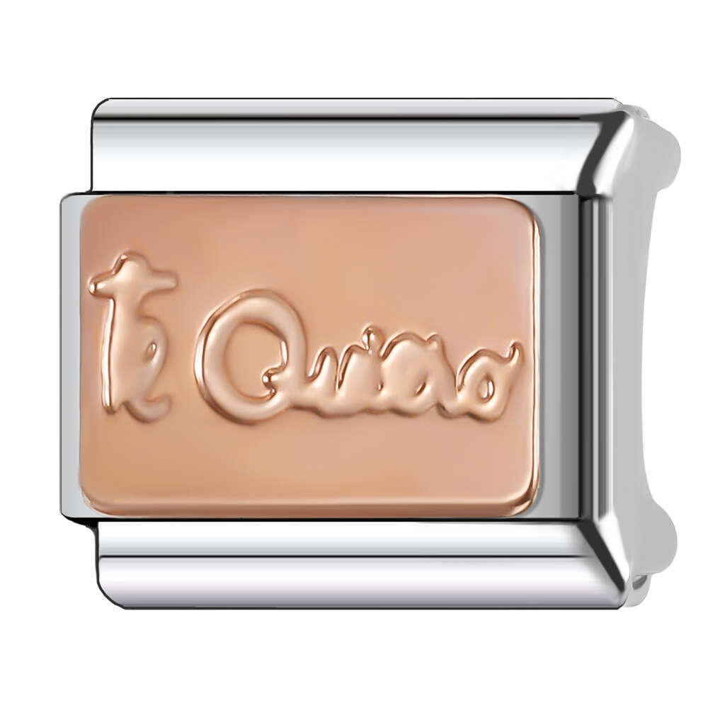 2024 New Women's Gift Mother's day travel Italian Charms Links Beads Fit 9Mm Stainless Steel Bracelet Making Jewelry