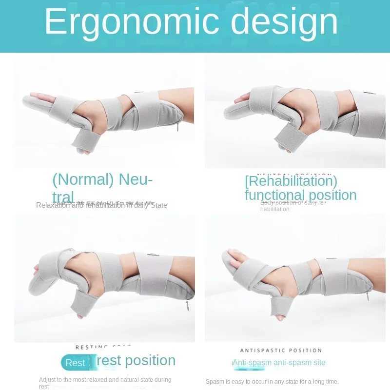 Wrist Support Stroke Hand Brace Support Adjustable Finger Night Hand Splint Support Orthopedic Wrist Rest Arthritis Tendonitis Rehabilitation z240913