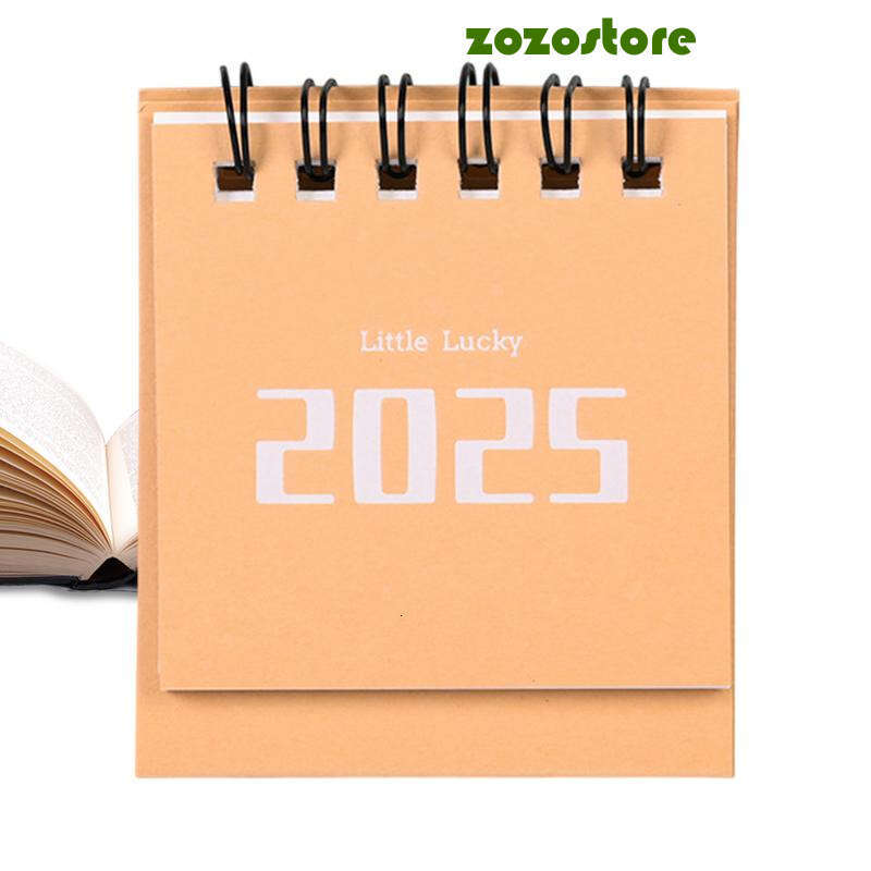Standing Calendar Desktop Calendar 2025 Small Desktop Decoration Memo Pad Calendar Standing Calendar For Home School Ab0
