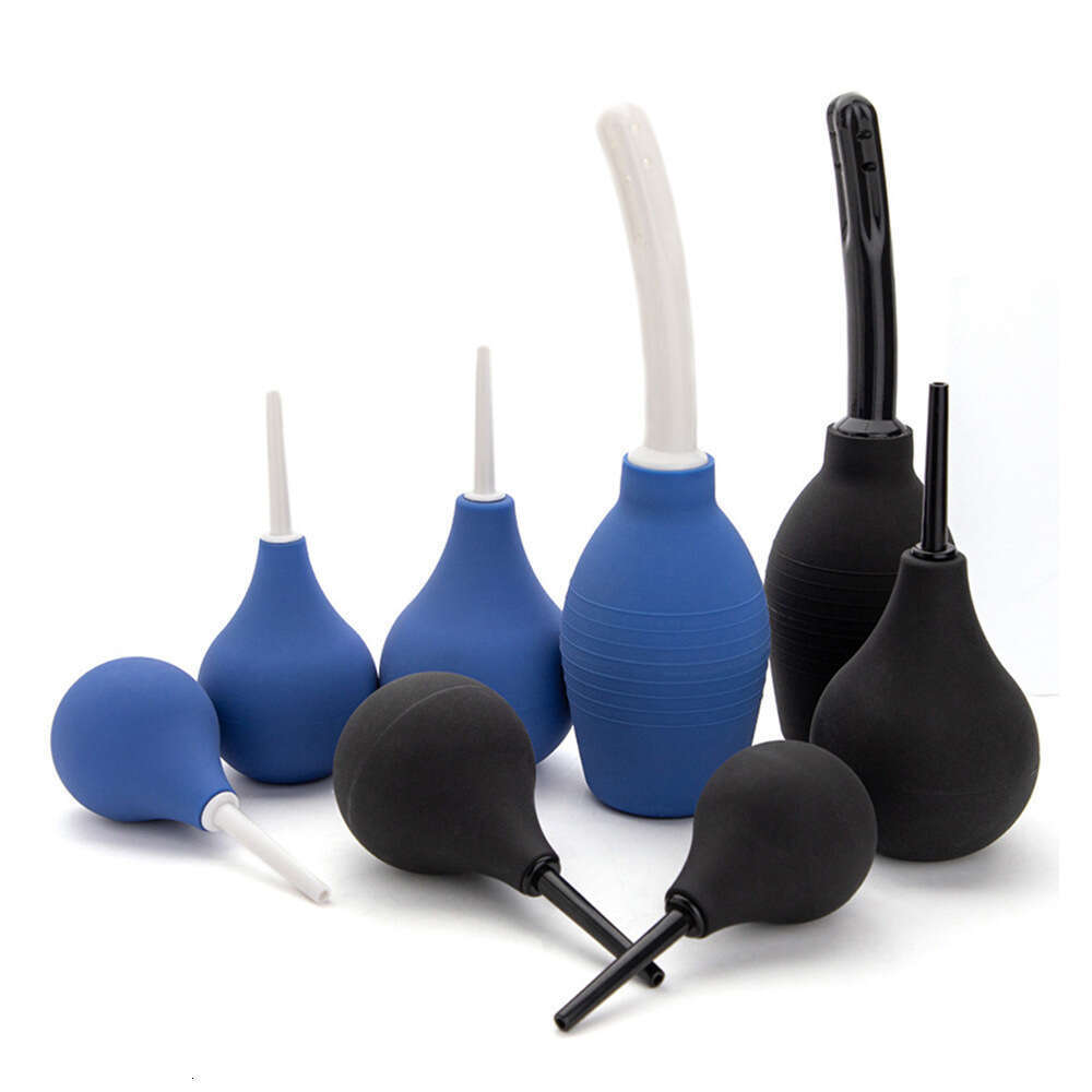 Silicone spherical enema device, vaginal cleaning device, various capacity flushing device, adult adult products wholesale and dropshipping