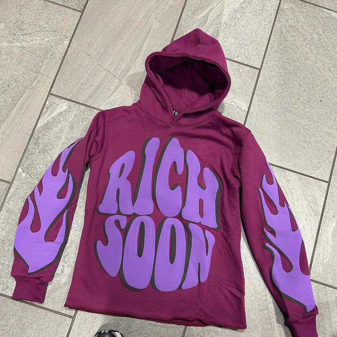 2000s Vintage Streetwear Letter Print Long Sleeve Oversized Hoodies Women's Y2K Gothic Harajuku Pullovers Women Clothes