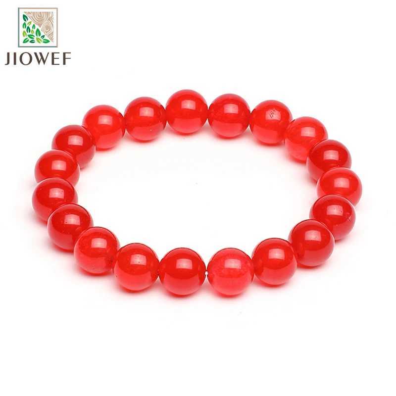 Natural stone redstone bead bracelet for Visuddhi chakra pressure relief spiritual yoga blue energy bracelet 6/8/10/12mm W240913