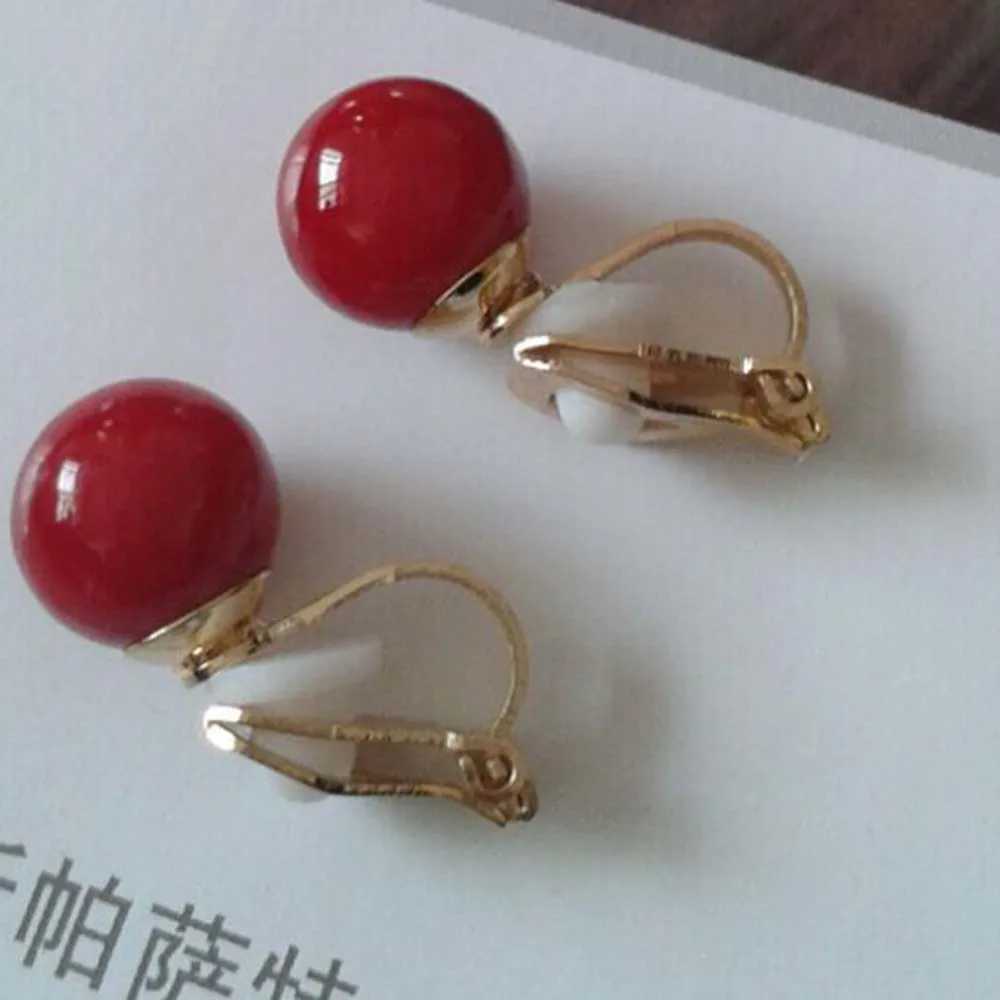 JIOFREE New Arrive Fashion Simple pearl clip on Earrings Non Piercing For Women Elegant Simulated Pearl Jewelry BrincosX240913