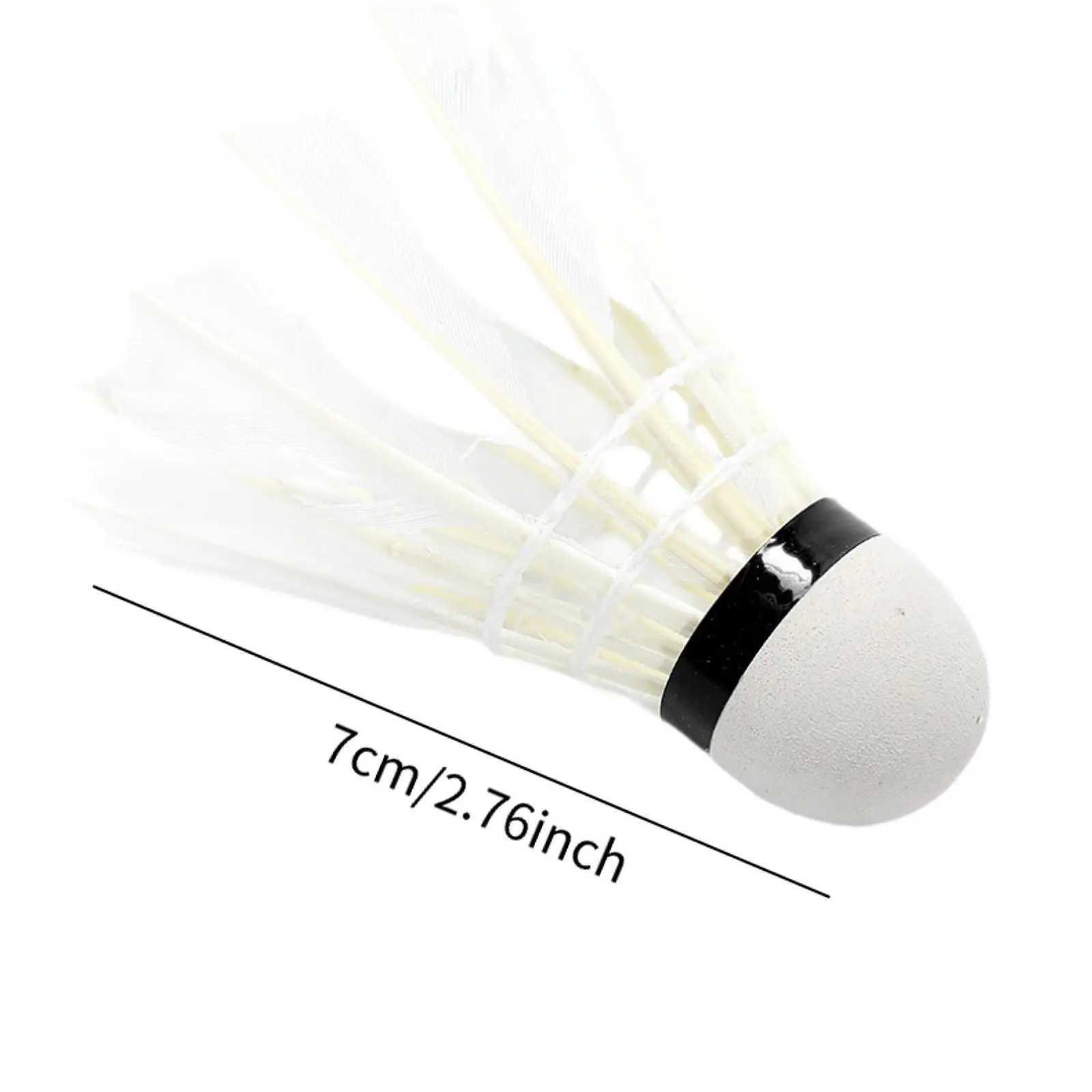 Badminton Shuttlecocks Stability High Speed Durability Training Aid Training Balls for Training Outdoor Beginner Sports Exercise Y240912
