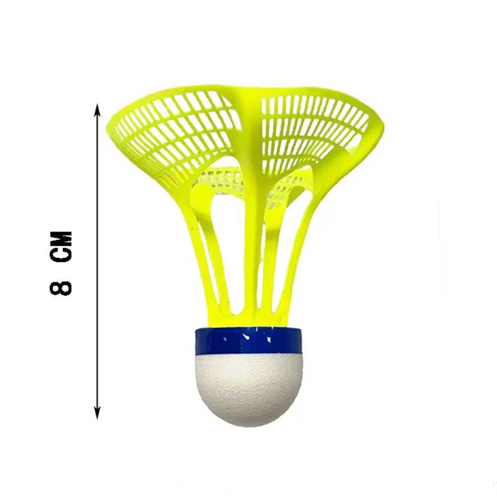 Nylon Outdoor Windproof Badminton Luminous Badminton Accessories Fluorescent Shuttlecocks Super Resistant LED Badminton Ball Y240912
