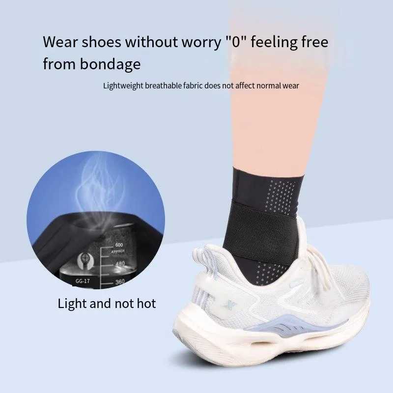 Ultra-thin Sports Fitness Straps Compression Ankle Guard Double-layer Support To Stabilise Ankle Protection To Prevent Strains Y240913