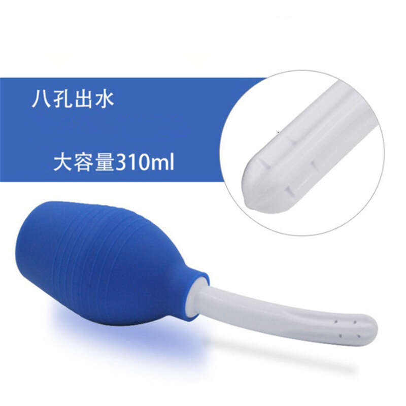 Silicone spherical enema device, vaginal cleaning device, various capacity flushing device, adult adult products wholesale and dropshipping