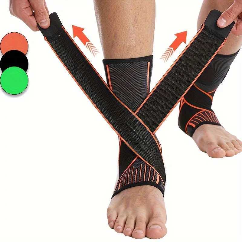 1Pc Ankle Support Brace With adjustable straps Best Ankle Compression Support Brace for Foot and Heel Y240913