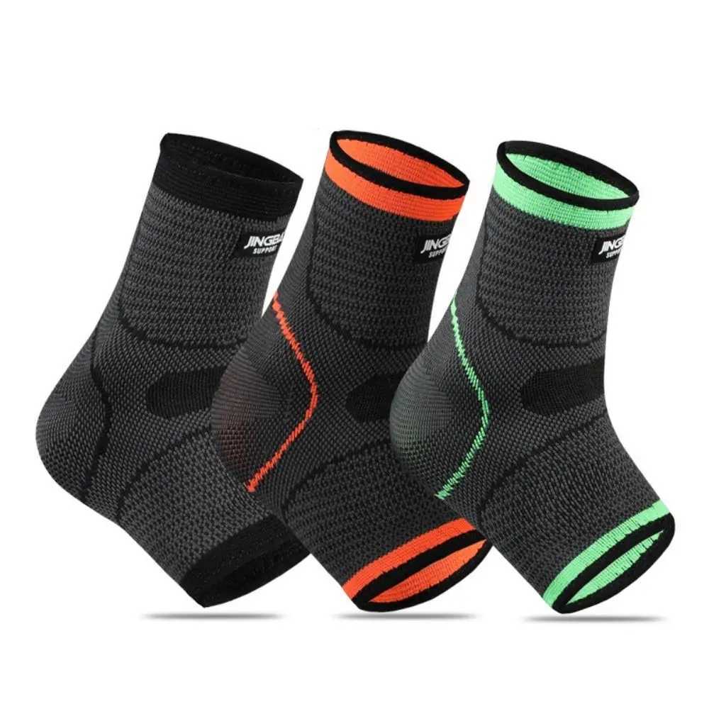 1pcs Basketball 3D Compression Ankle Brace Nylon Breathable Ankle Support Sleeve Elastic Ankle Protective Ankle Protector Women Y240913