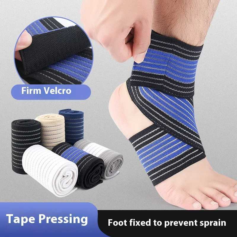 Ankle protection sprain protection football thin elastic bandage fixation ankle protection for men and women in sports Y240913