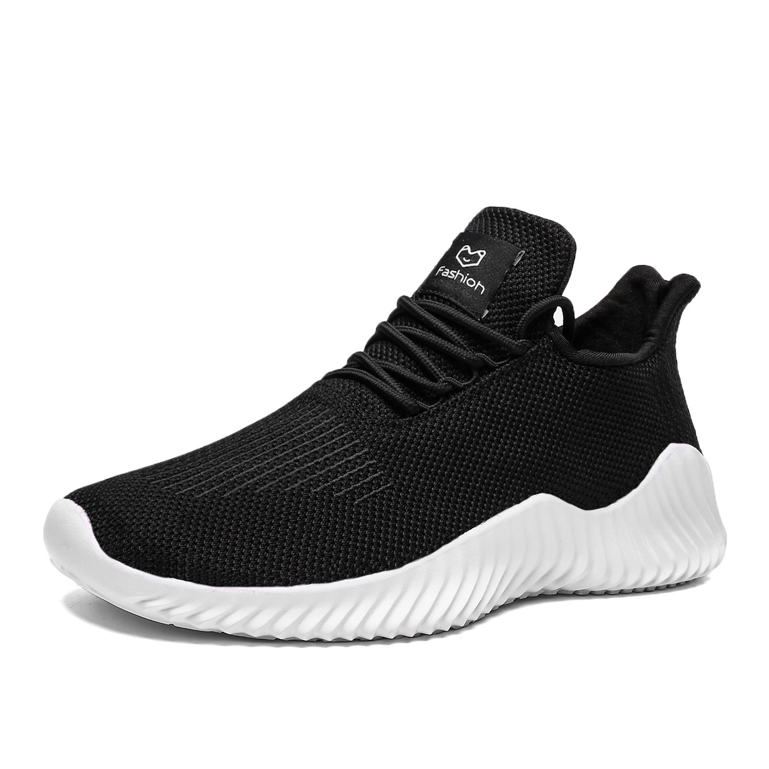 Hot Sale New Mesh Men Shoes Breathable White Men's Sneakers Lac-up Lightweight Black Walking Man Tenis Shoes Zapatillas Hombre