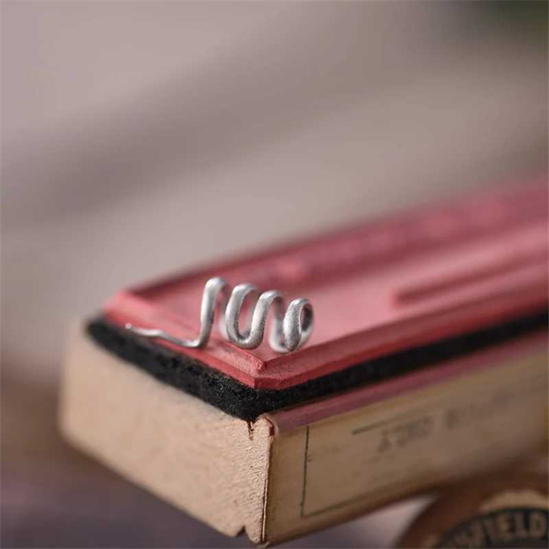 MKENDN Gothic Style Ear Cuffs Simple Clip Earrings for Women Climbers No Piercing Fake Cartilage Earring 925 Sterling SilverX240913