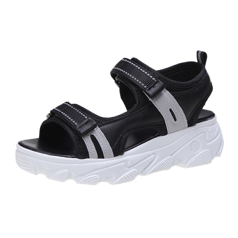 Summer Buckle Women Sandals Outdoor Casual Comfortable Beach Sandalias Mujer Fashion Hollow Out Wedges Shoes Woman