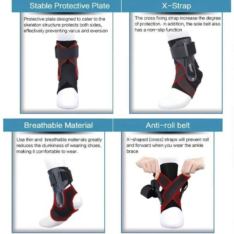1pc Ankle Brace Get The Support You Need For Ankle Sprains Sports Activities! Y240913