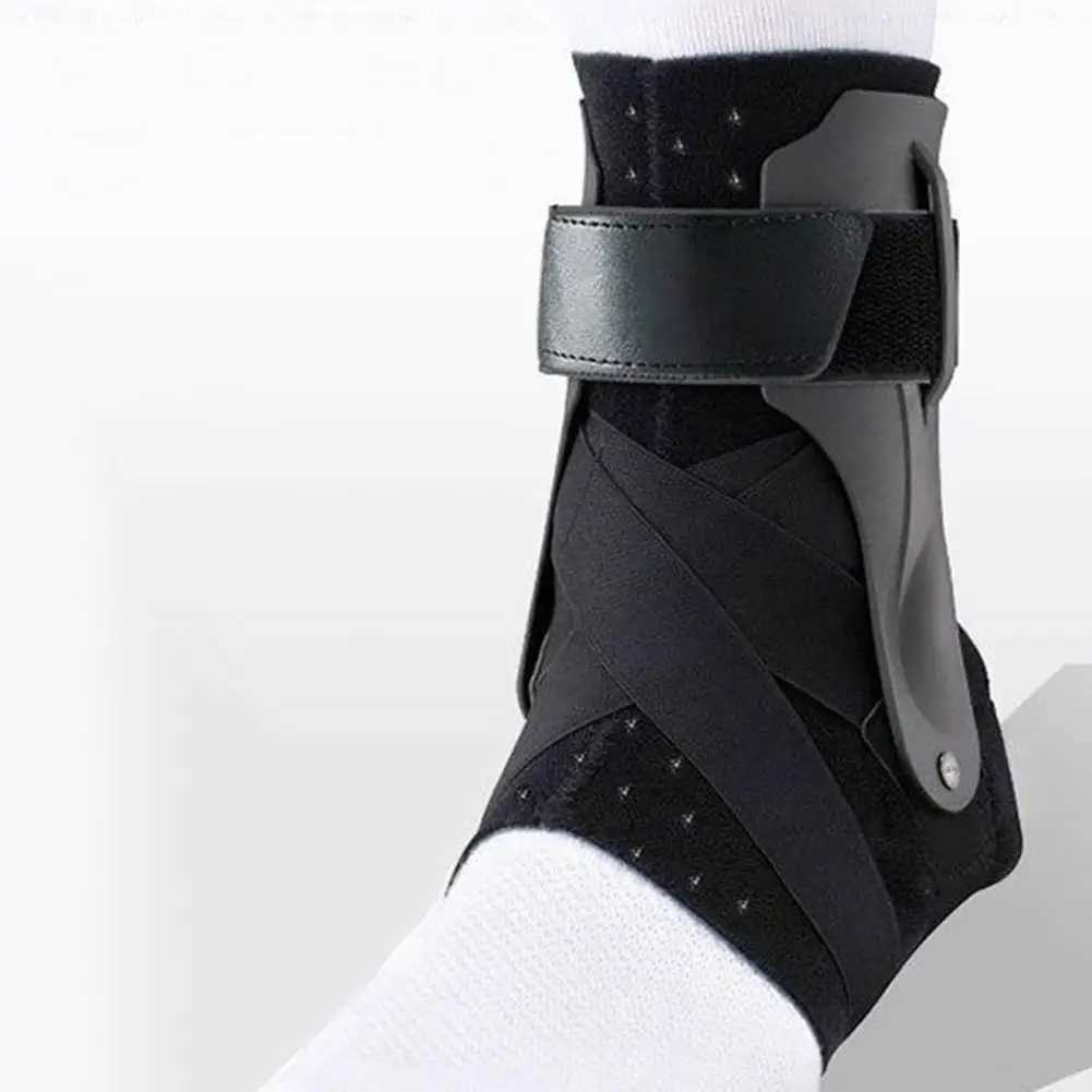 Ankle Guard Breathable Ankle Support Brace with Fastener Tape for Pain Relief Secure Fit Open Heel Design Ankle Sleeve Strap Y240913