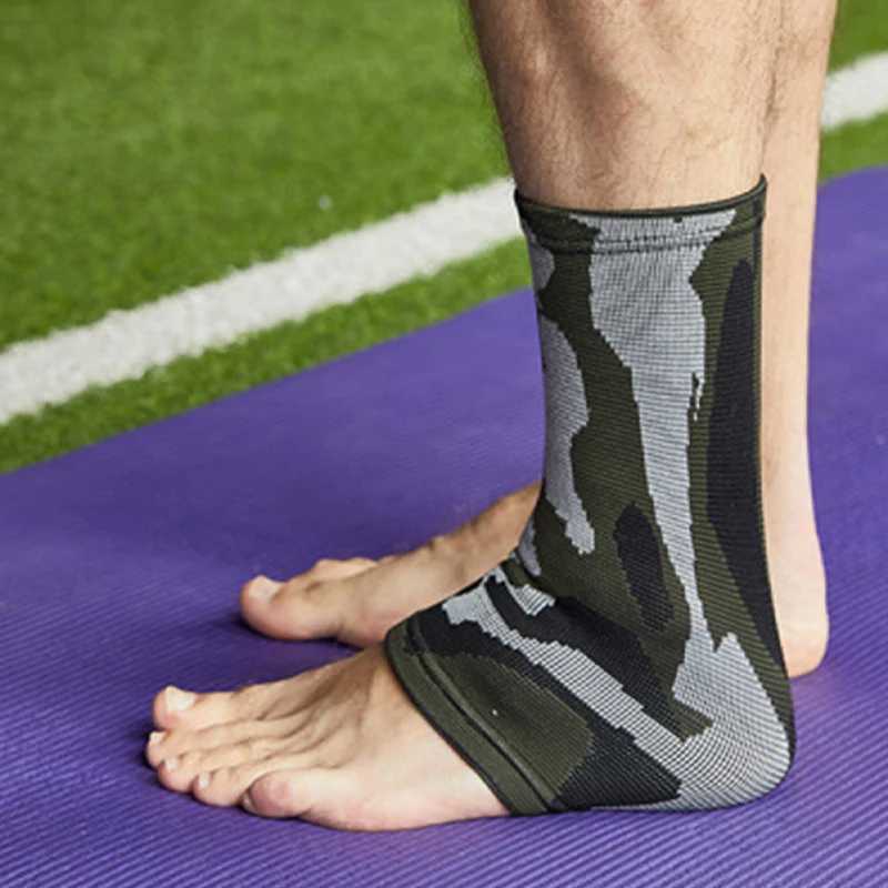 Women Men Camouflage Sports Safety Ankle Support Compression Ankle Brace Injury Recovery Joint Pain Ankle Protection Y240913