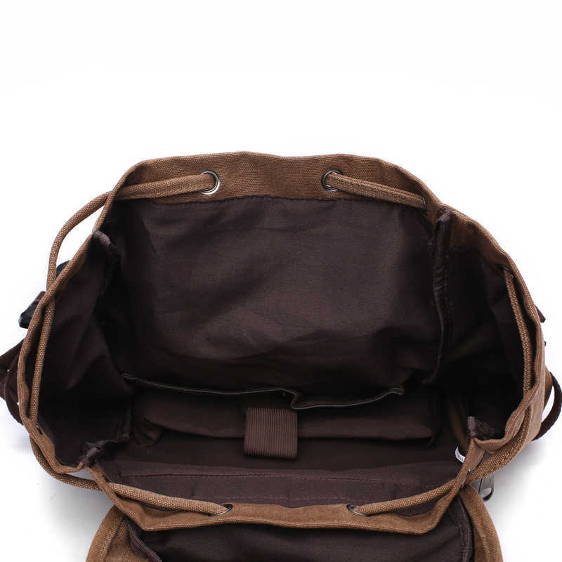 Korean casual street style versatile Canvas Backpack computer bag in various colors 240915