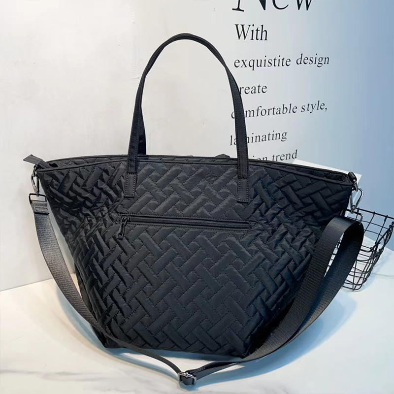 Halloween bag Single shoulder bag new women's bag nylon embroidered thread Tote bag Fashion cross-body bag large capacity travel bag