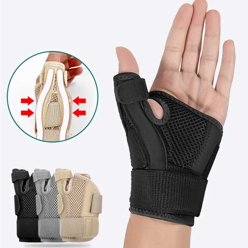 Wrist Support 1PC Thumb Splint Stabilizer Gloves Wrist Support Brace Protector Tendonitis Pain Relief Right Left Hand Immobilizer z240913