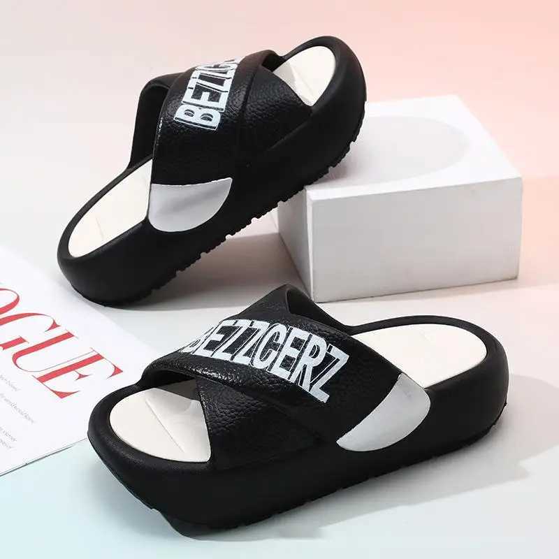 2024 Spring/Summer New Womens High Heels EVA Thick soled Slippers Womens SandalsXJ250326