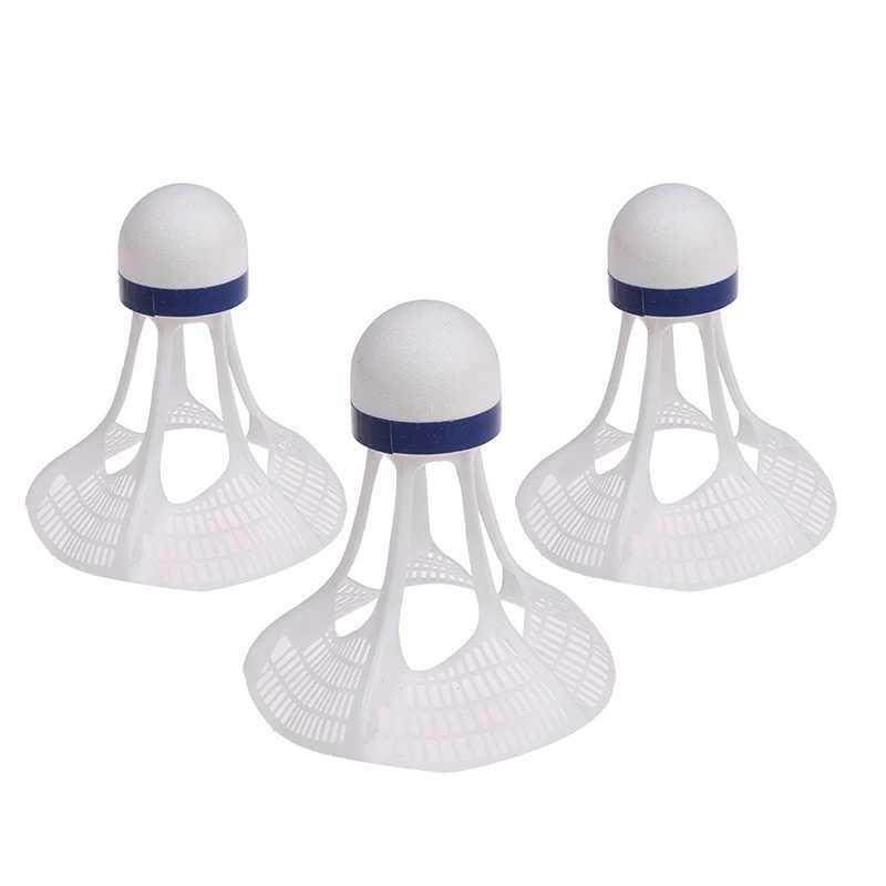 3pcs/Pack New Original Outdoor Badminton Windproof Plastic Ball Nylon Shuttlecock Ball Stable Resistance Y240912