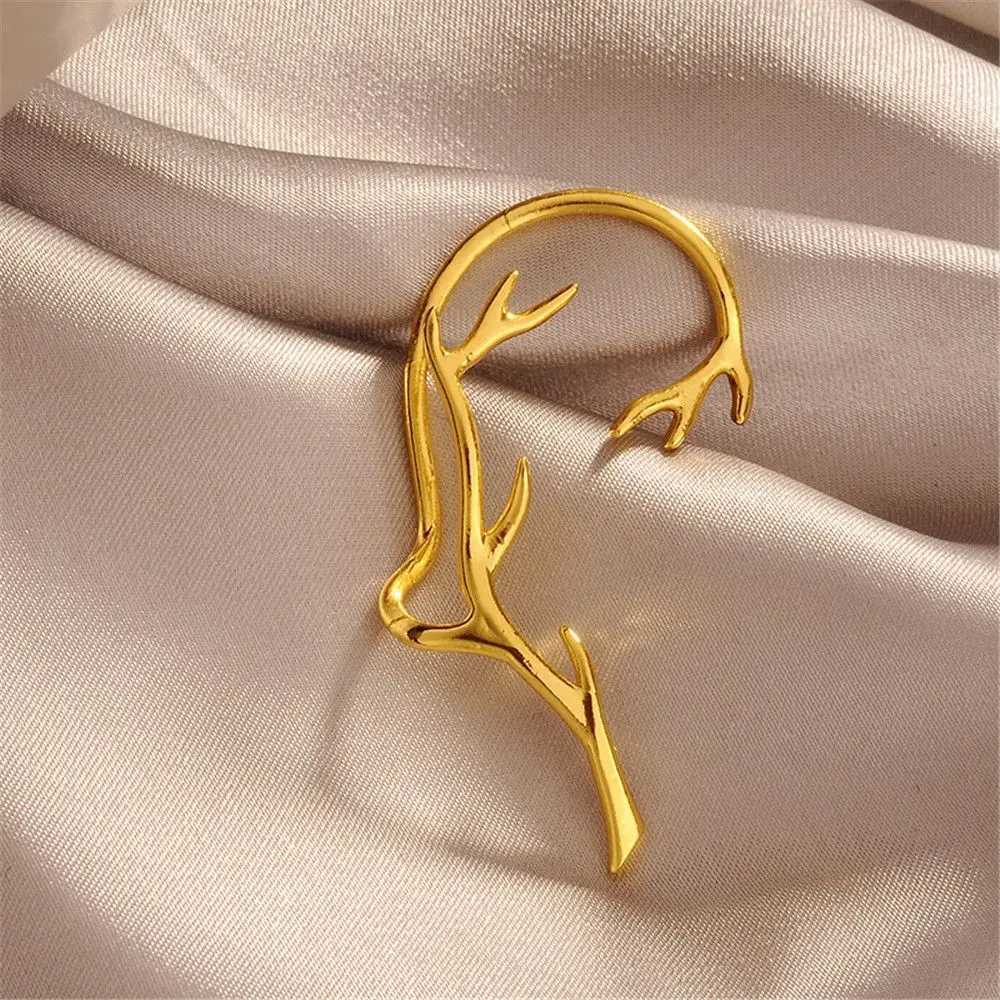 Jewelry Simplicity Ear Clip Elves Branches Ear Cuff Ear Wrap Earrings Fake PiercingX240913
