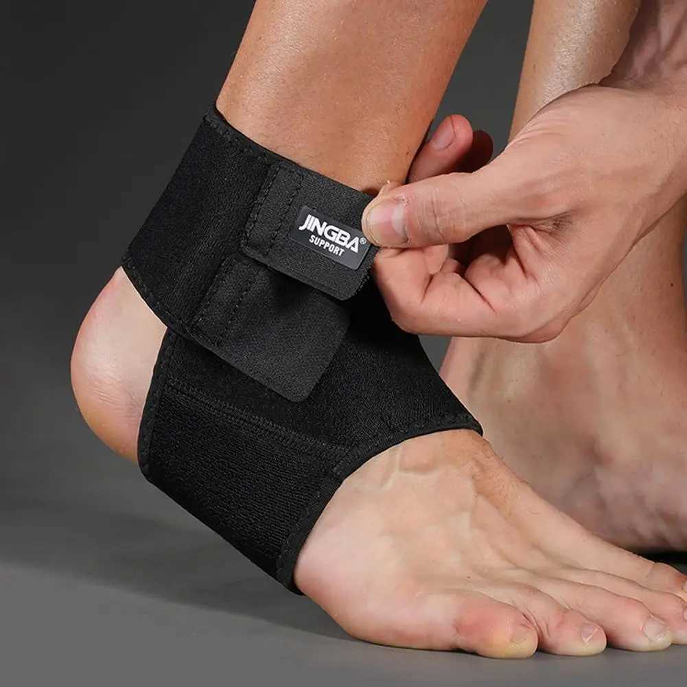 Adjustable Compression Ankle Support Men Women Black Basketball Strong Ankle Breathable Ankle Sports Protection Brace Z0F0 Y240913