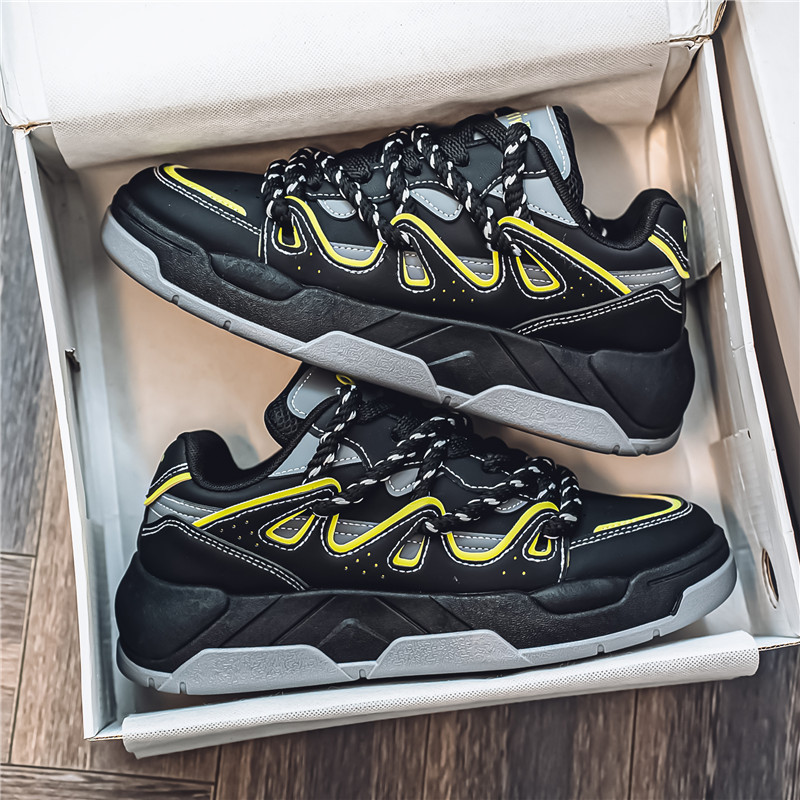 Men Sports Clunky Running Shoes Versatile Athleisure Sneakers fashion