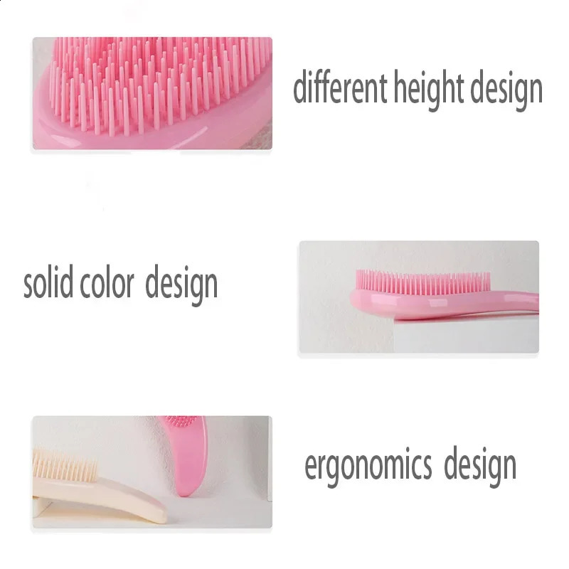 Magic Detangling Comb Antistatic Massage Hair Brush Tangle Detangle Air Cushion Salon Barber Styling Tools 240911